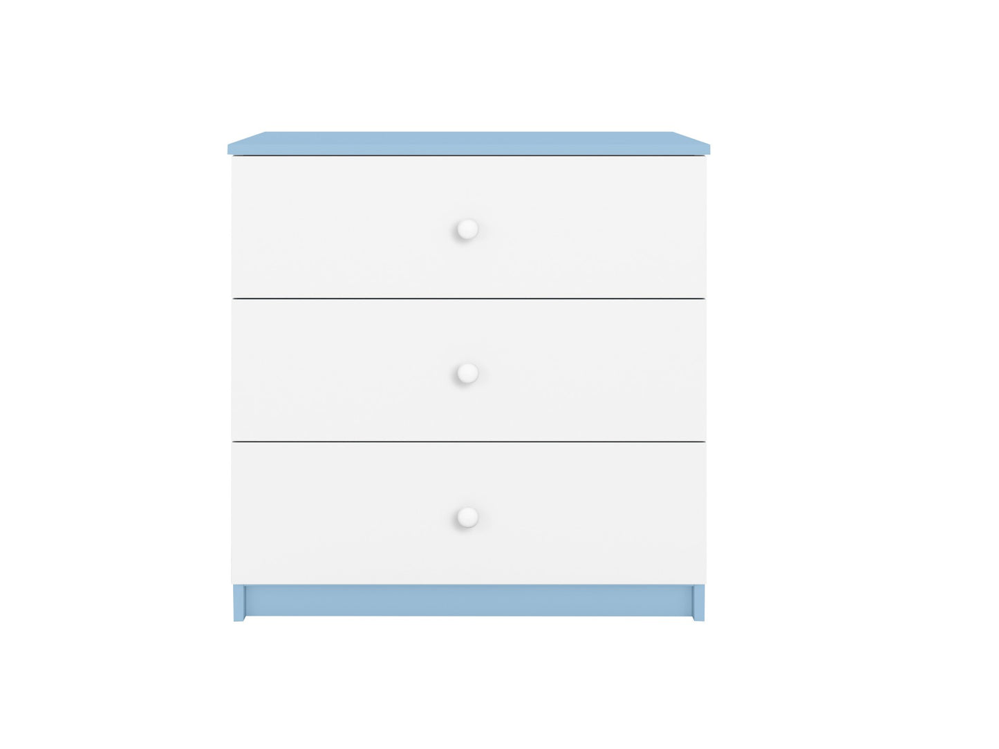 Babydreams Chest of Drawers Nursery Storage – nursery storage dresser with toys displayed | Nestling