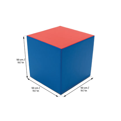 IGLU Foam Mega Cube Building Block – Blue & Red | Nestling