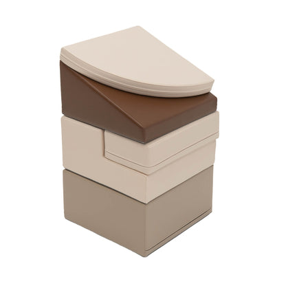 IGLU Soft Play 5 Foam Block Set – Chocolate Dune Corner Climber | Nestling