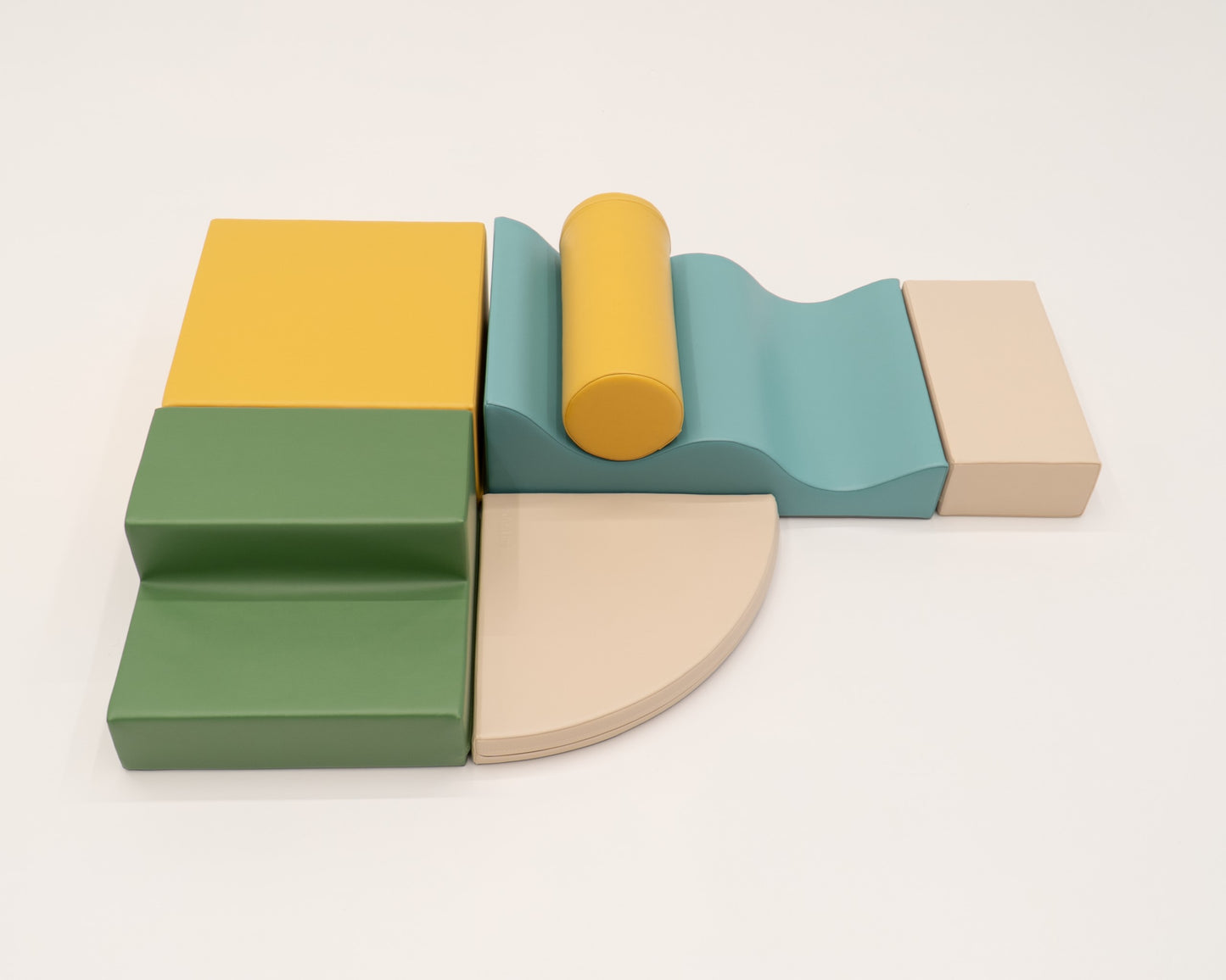 IGLU Soft Play 6 Foam Block Set – Pastel Turquoise Explorer | Nestling