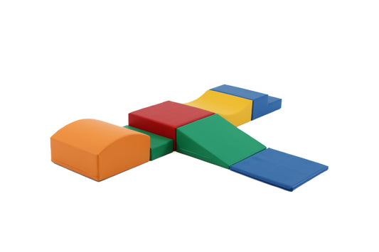 IGLU Soft Play 7 Foam Block Set – Multicolor Little Crawler | Nestling