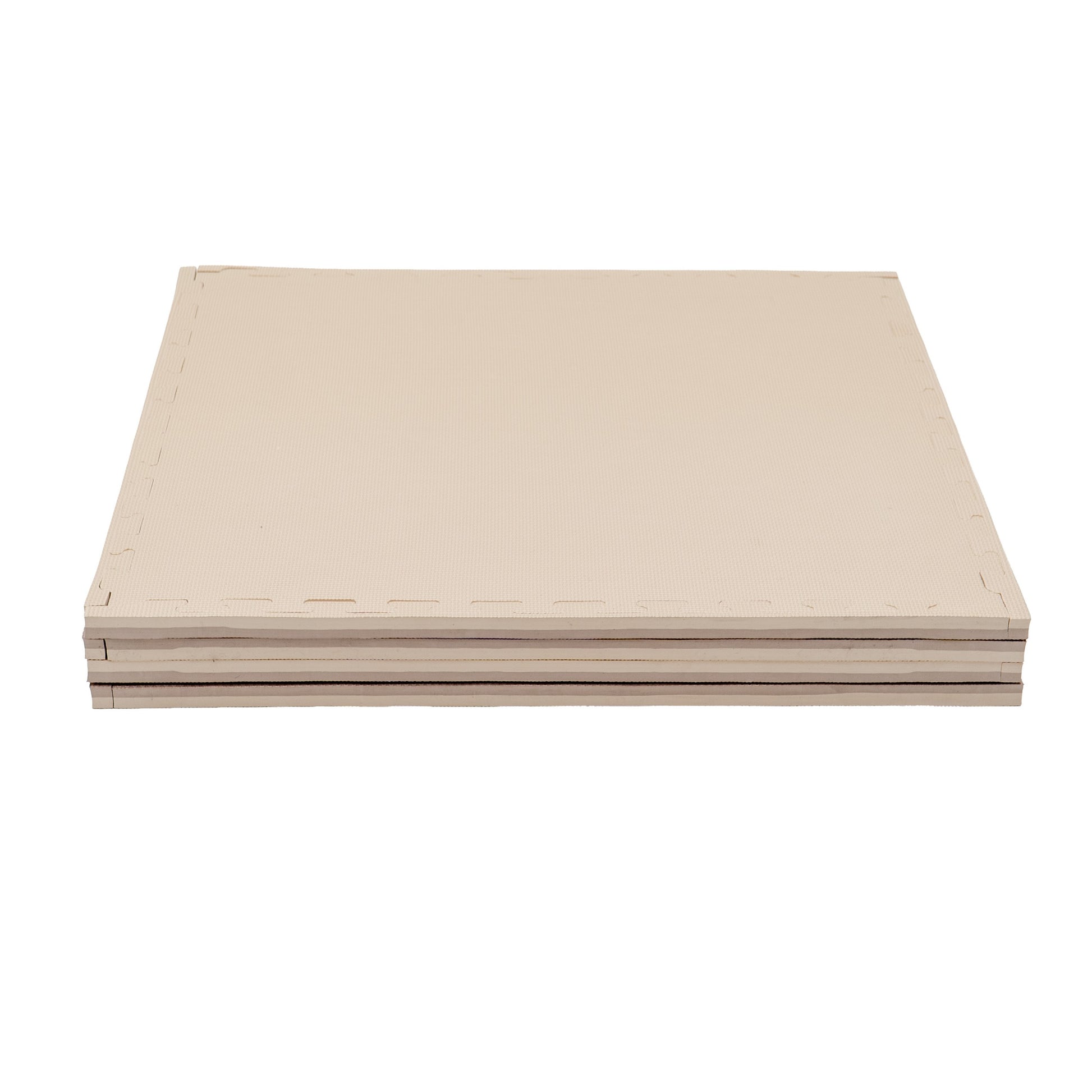 IGLU Large Foam Puzzle Mats – Beige & Dark Beige | Nestling