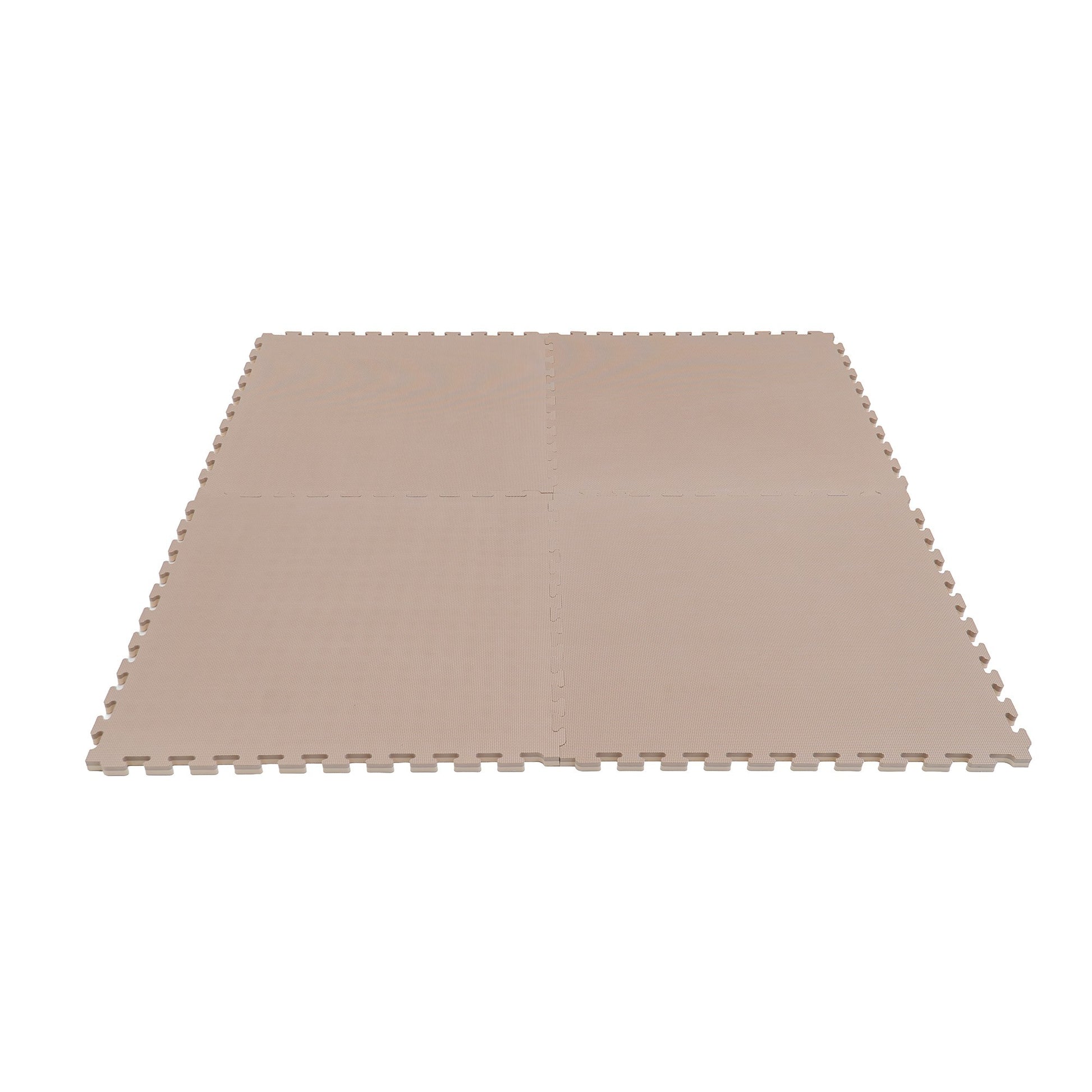 IGLU Large Foam Puzzle Mats – Beige & Dark Beige | Nestling