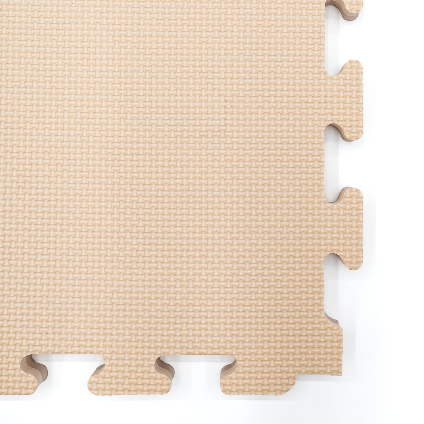 IGLU Large Foam Puzzle Mats – Beige & Dark Beige | Nestling