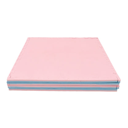IGLU Large Foam Puzzle Mats – Baby Pink & Baby Blue | Nestling