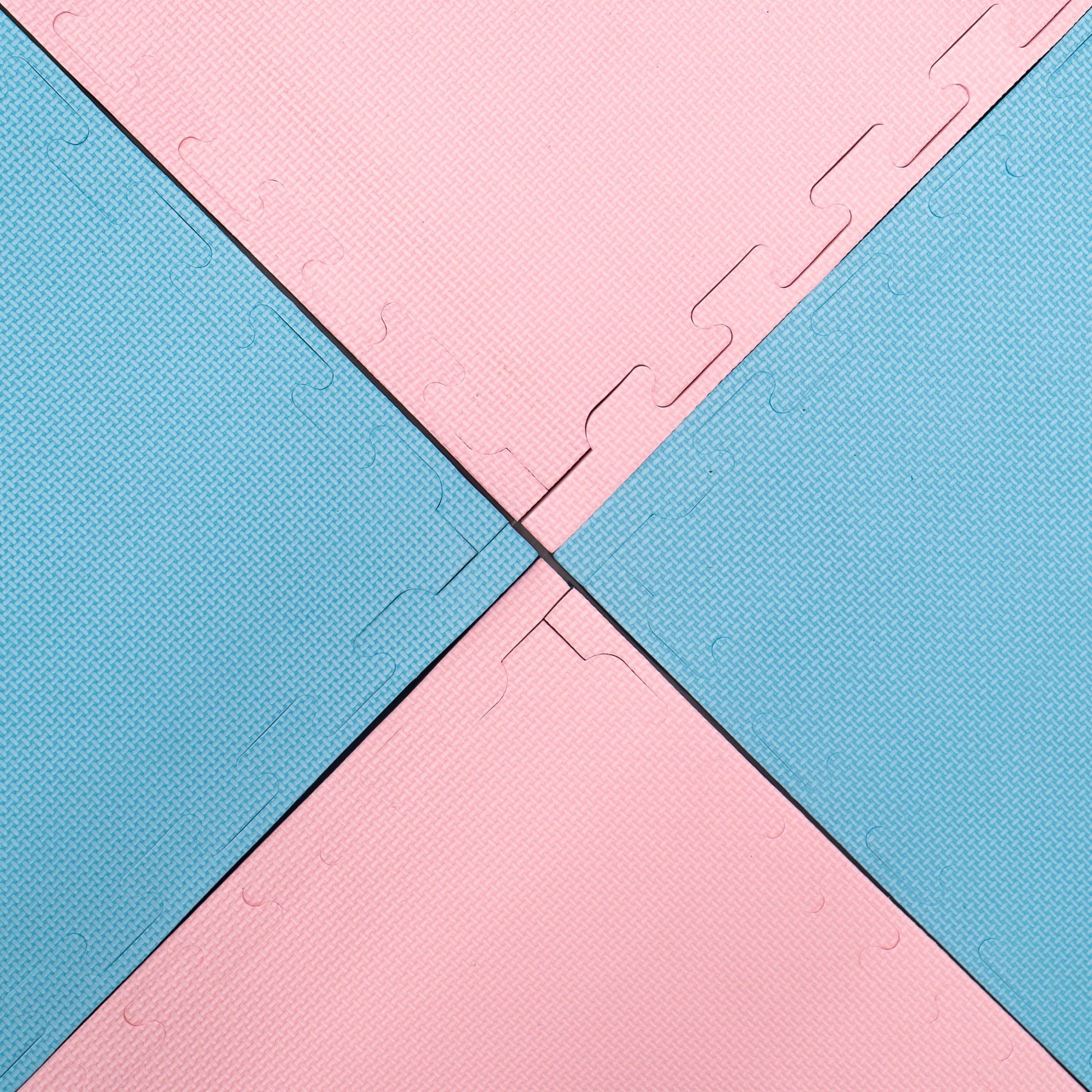 IGLU Large Foam Puzzle Mats – Baby Pink & Baby Blue | Nestling