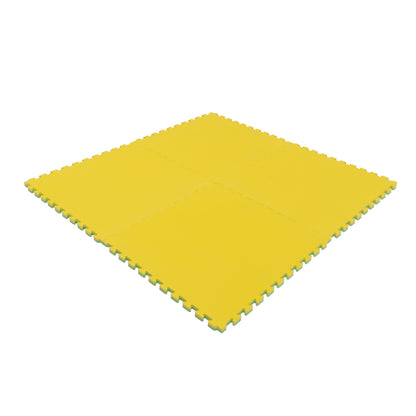 IGLU Large Foam Puzzle Mats – Spring Green & Yellow | Nestling