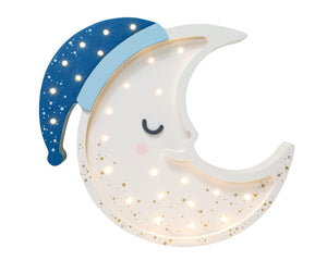 Little Lights – Lampă de veghe Lună din pin masiv