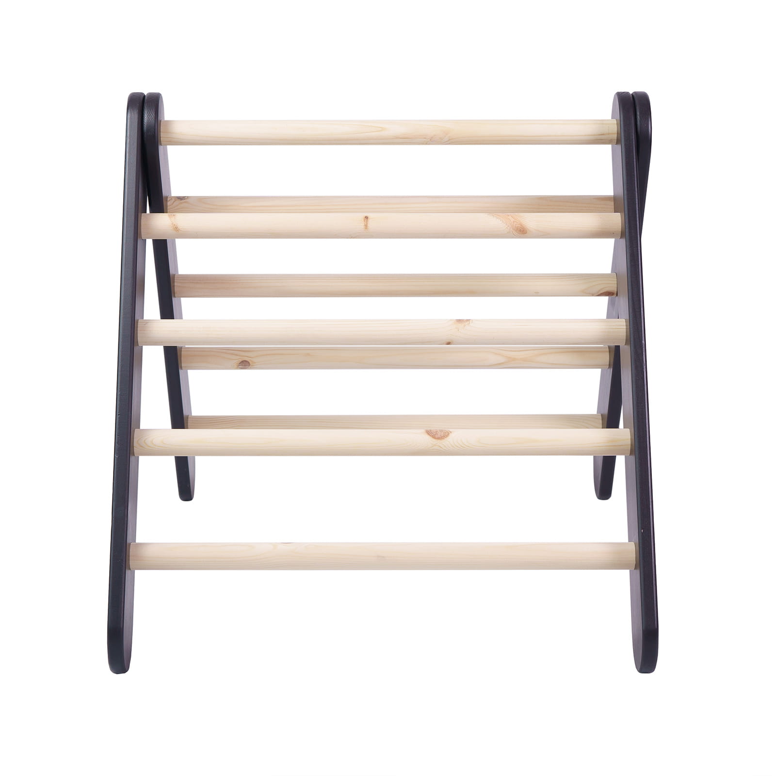 MeowBaby Black Ladder House Kids Playhouse – playhouse styled in nursery room décor | Nestling