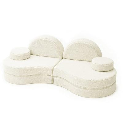 MeowBaby® Coccolo Canapea modulară pentru copii – 6 Piece Bearly