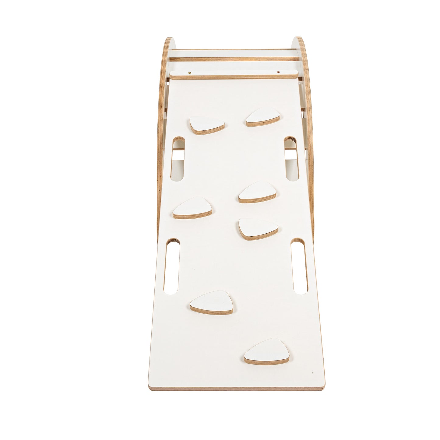 MeowBaby Dream Rocker with Slide & Ladder – White – child on slide rocking horse set | Nestling