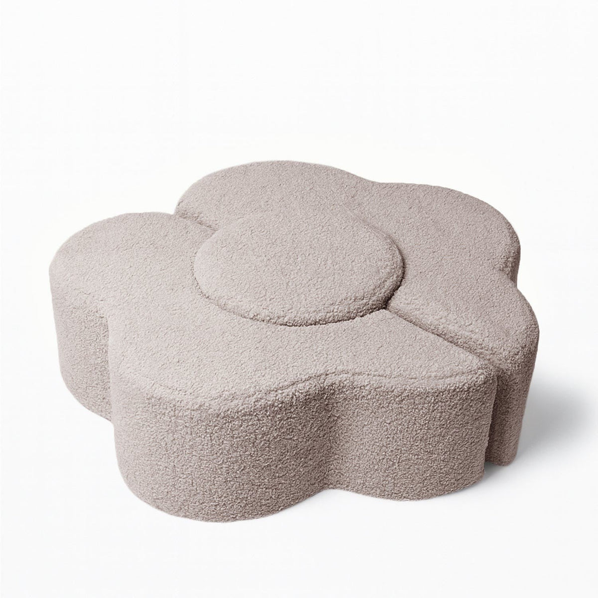 MeowBaby Foam Flower Shape Set – 3 Piece, Bearly – Grey