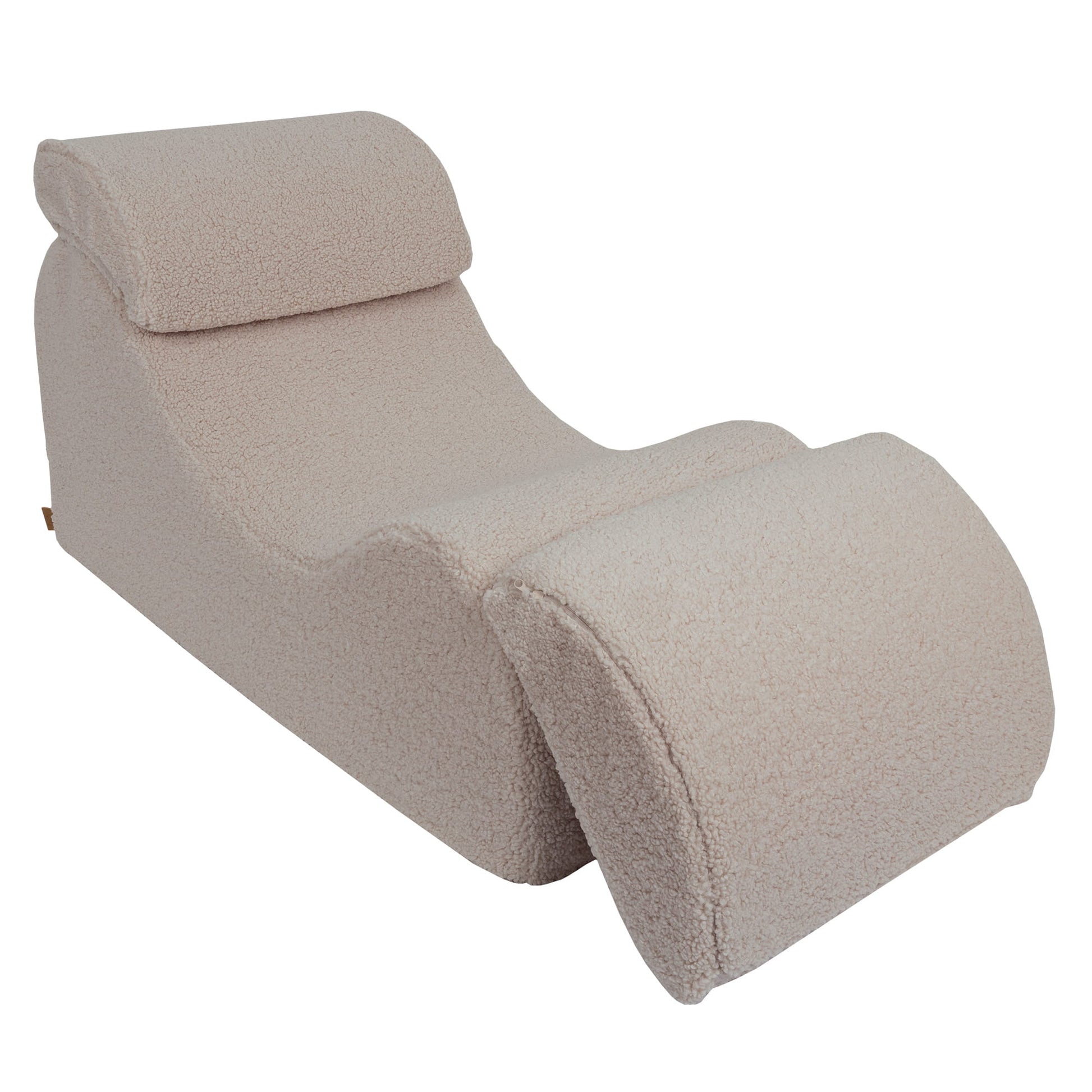MeowBaby Wave Lounger Light Grey Bearly – dimensions and size guide for lounger | Nestling