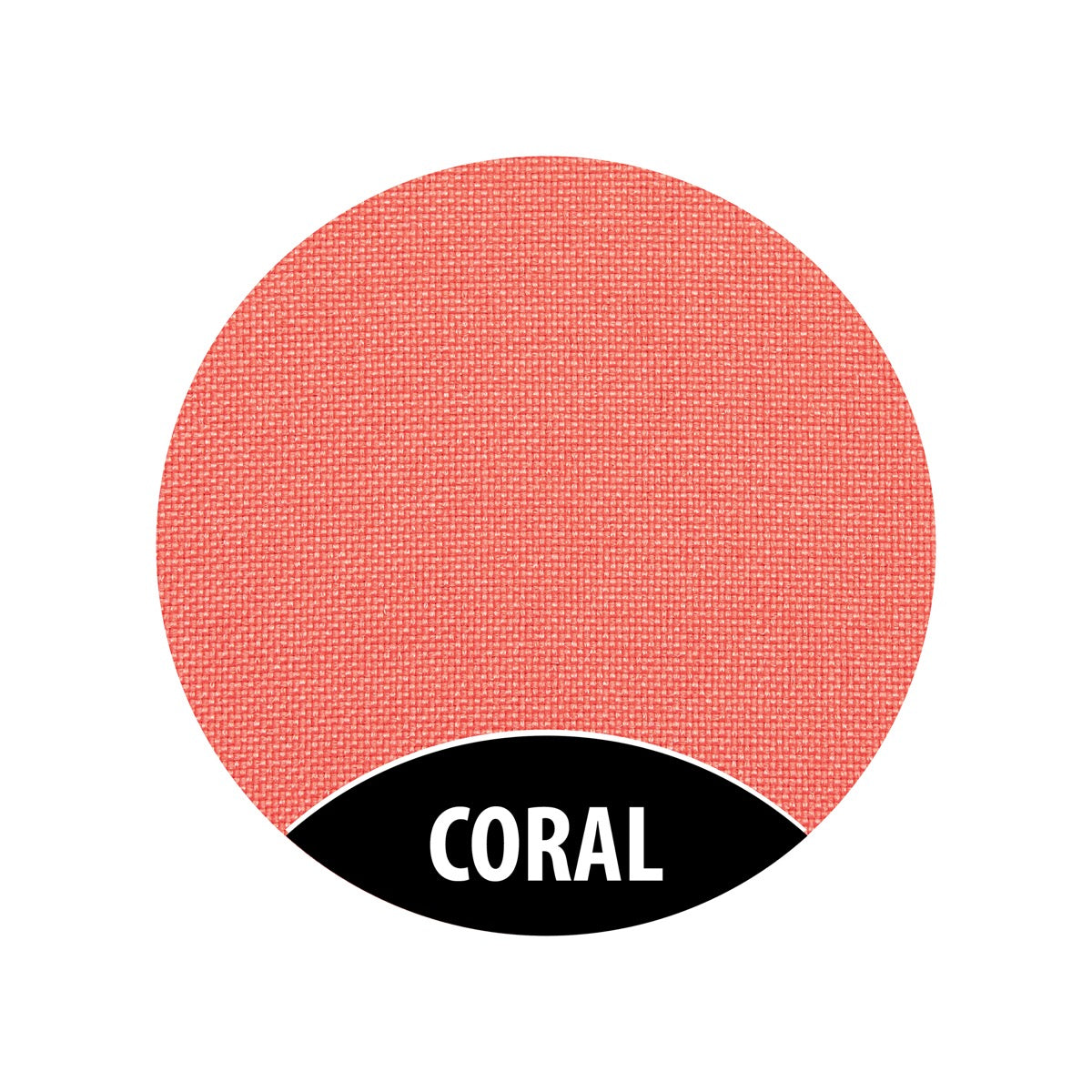 Monboxy Activity Play Mattress Set Coral Foam Sofa – coral colour swatch circle label | Nestling