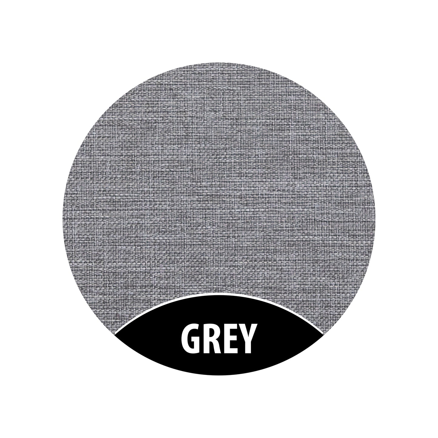 Monboxy Activity Play Mattress Set Grey Foam Sofa – grey colour swatch circle label | Nestling