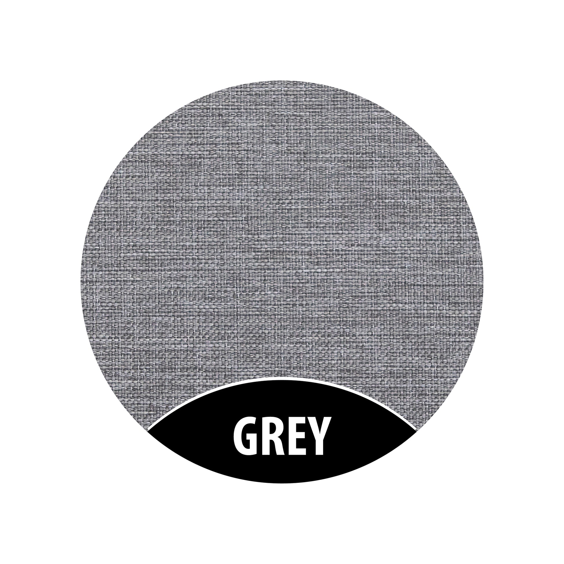 Monboxy Activity Play Mattress Set Grey Foam Sofa – grey colour swatch circle label | Nestling