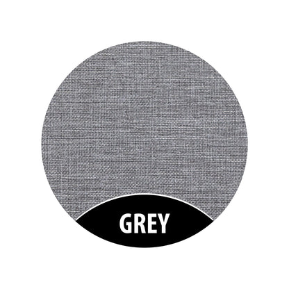 Monboxy Activity Play Mattress Set Grey Foam Sofa – grey colour swatch circle label | Nestling