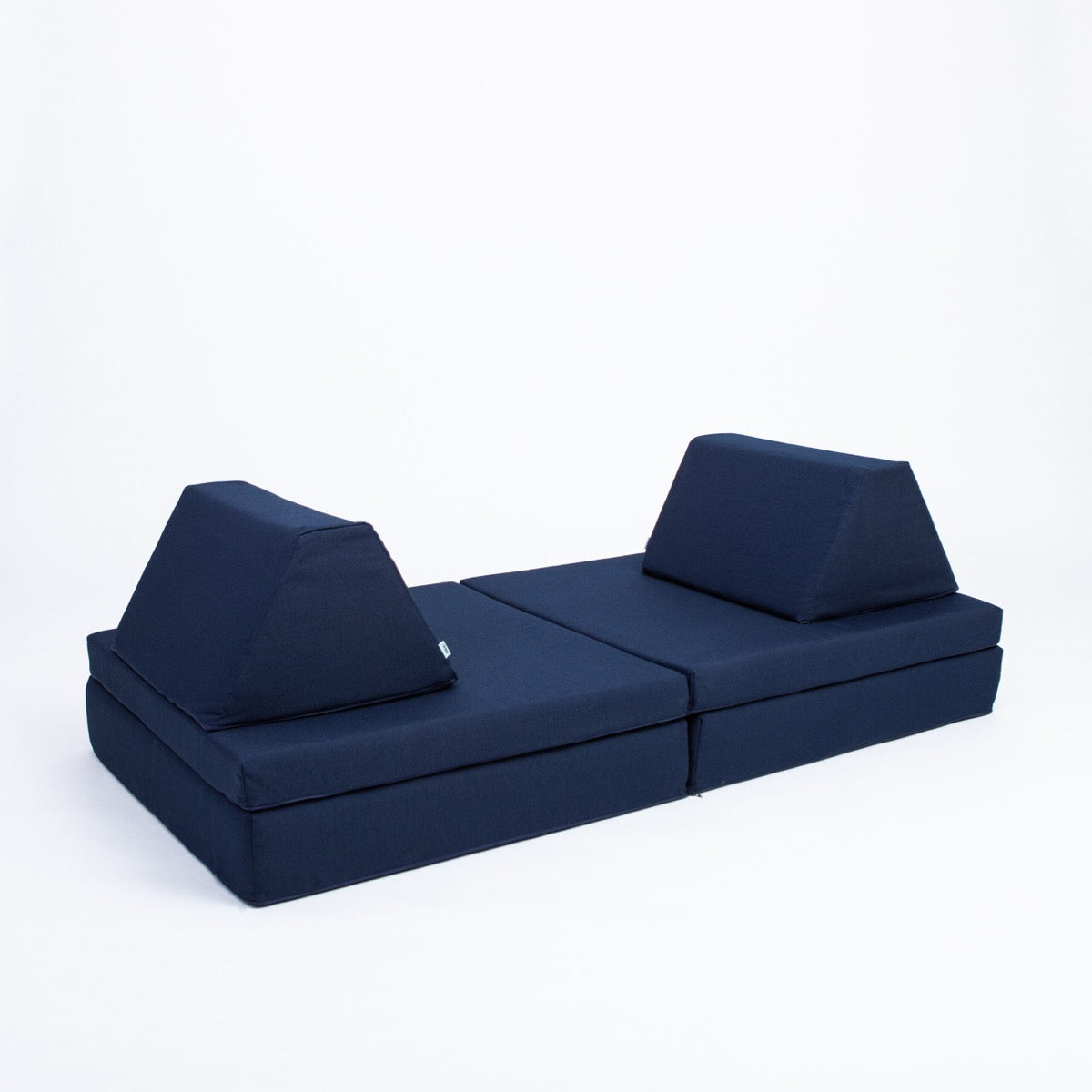 Monboxy Activity Play Mattress Set – Navy Blue Montessori foam sofa for toddlers | Nestling