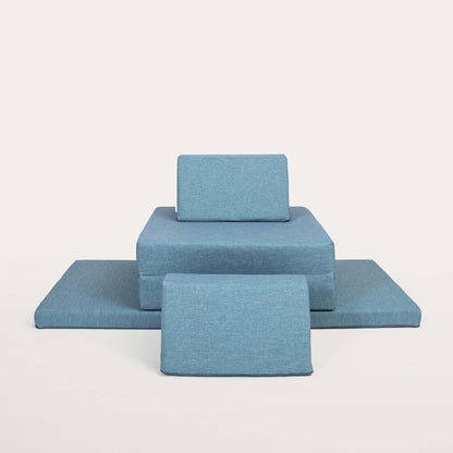 Monboxy Activity Play Mattress Set Turquoise – Nestling