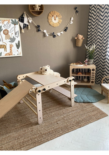 Luula Montessori Climbing Set / Table / Drawing Board NABU | Nestling