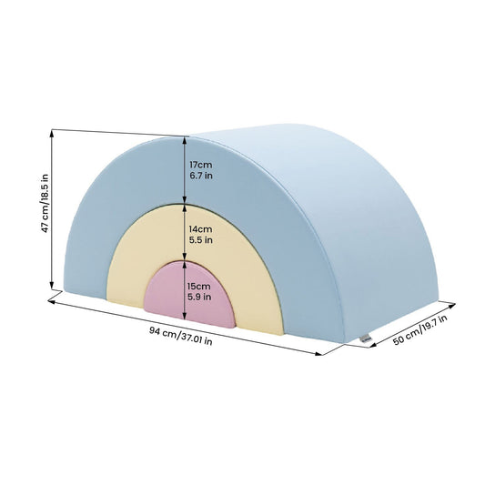 IGLU Montessori Soft Play Set – Light Pastel | Nestling