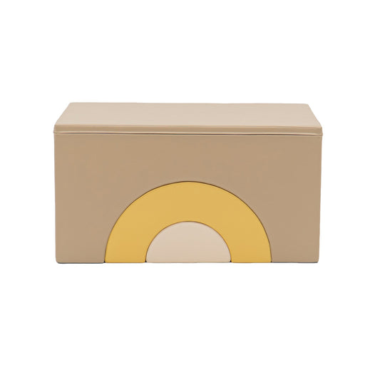 IGLU Rainbow Bridge Soft Play Set – Beige & Honey | Nestling