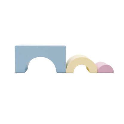 IGLU Rainbow Bridge Soft Play Set – Light Pastel | Nestling