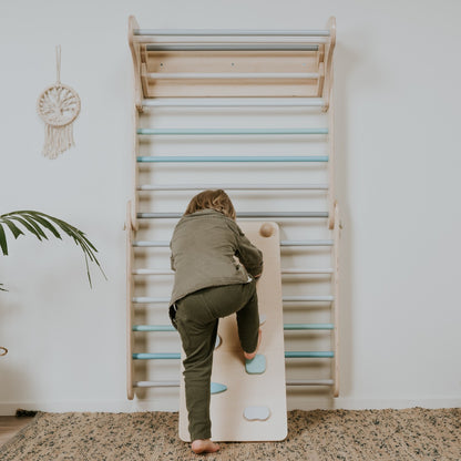 leg&go Ramp for Pikler Triangle and Swedish Wall – Pastel | Nestling