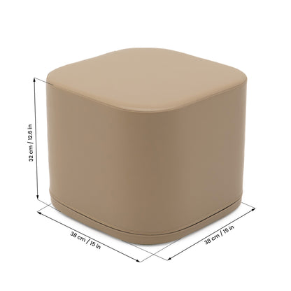 IGLU Small Play Pouf Cube – Beige | Nestling