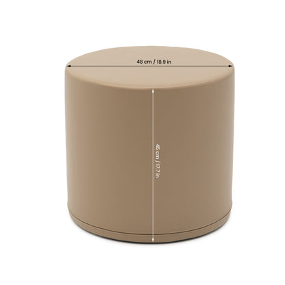 IGLU Large Play Pouf Cylinder – Beige | Nestling