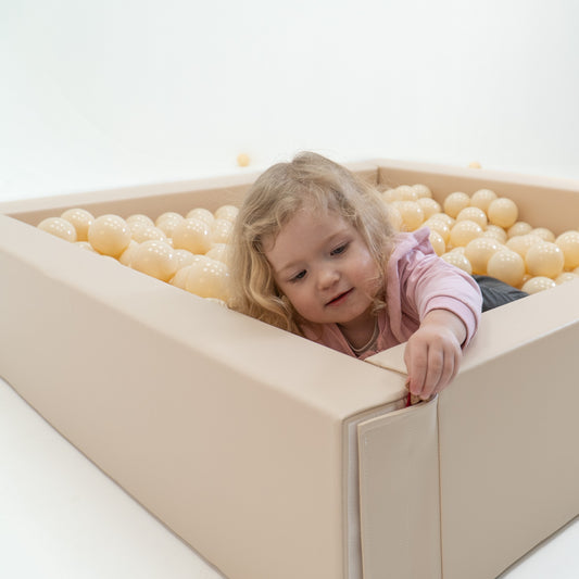 IGLU Soft Play Ball Pit Balls 500pc – Beige | Nestling