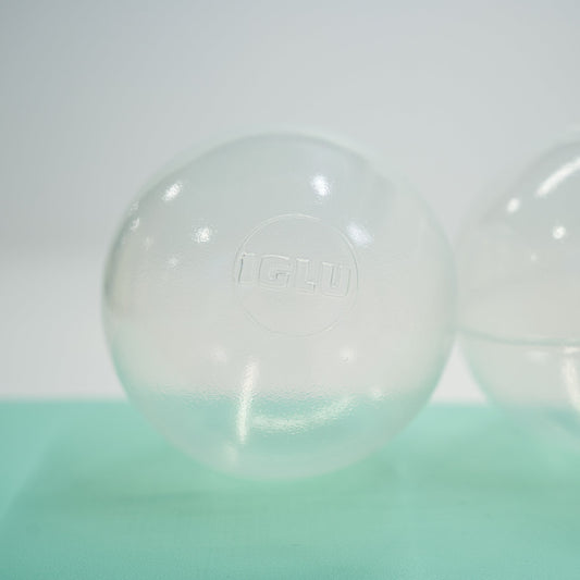 IGLU Soft Play Ball Pit Balls 500pc – Translucent | Nestling