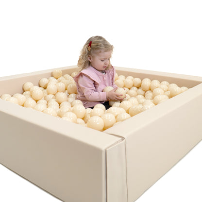 IGLU Soft Play Ball Pit – Beige | Nestling