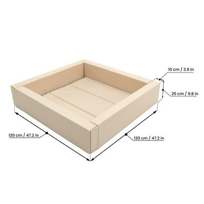 IGLU Soft Play Ball Pit – Beige | Nestling