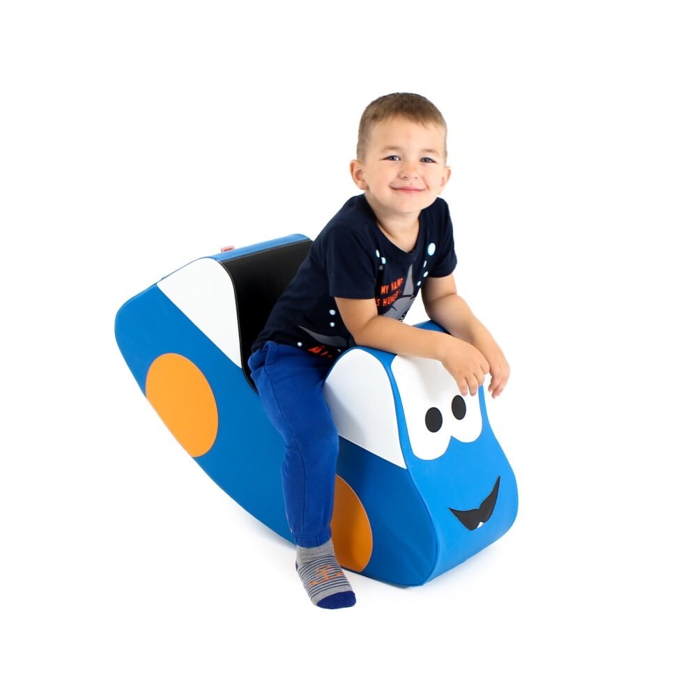 IGLU Soft Play Ride On Toy – Blue Car | Nestling