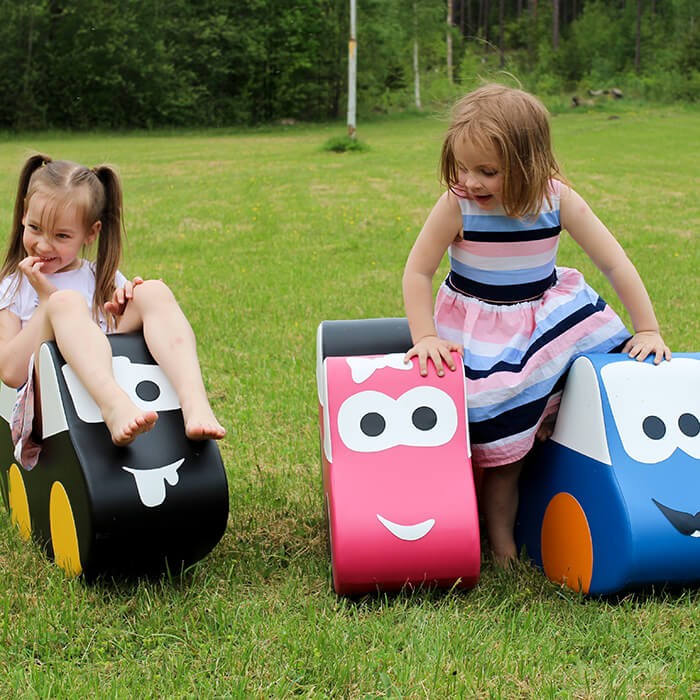 IGLU Soft Play Ride On Toy – Blue Car | Nestling