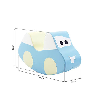 IGLU Soft Play Ride On Toy – Light Blue Car | Nestling