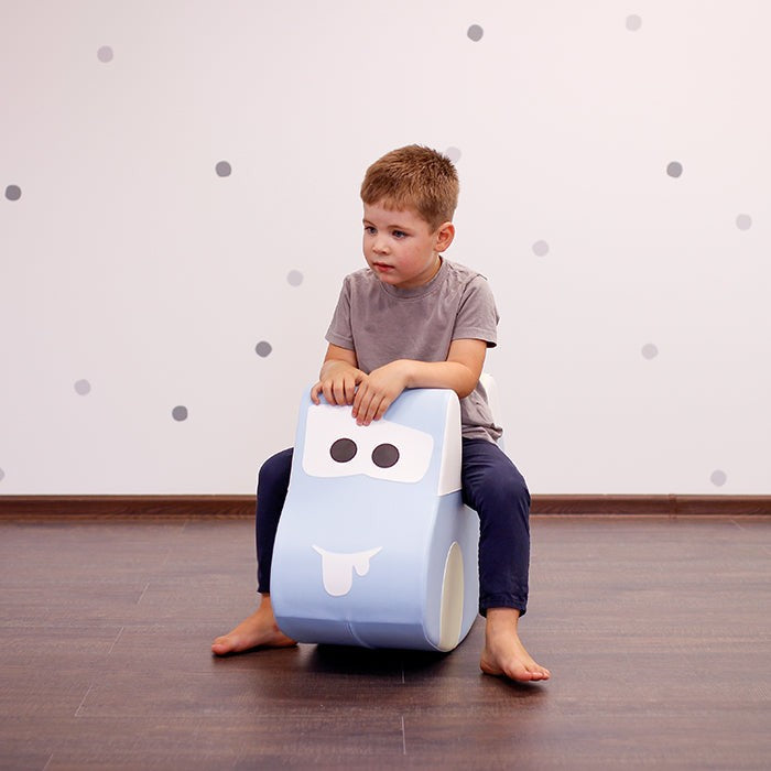 IGLU Soft Play Ride On Toy – Car – Light Blue