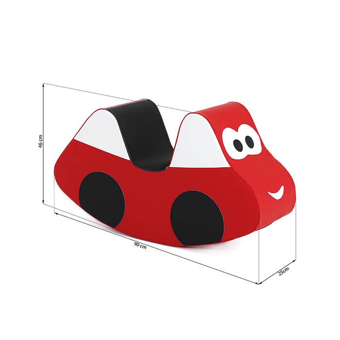 IGLU Soft Play Ride On Toy – Red Car | Nestling