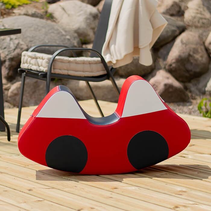 IGLU Soft Play Ride On Toy – Red Car | Nestling