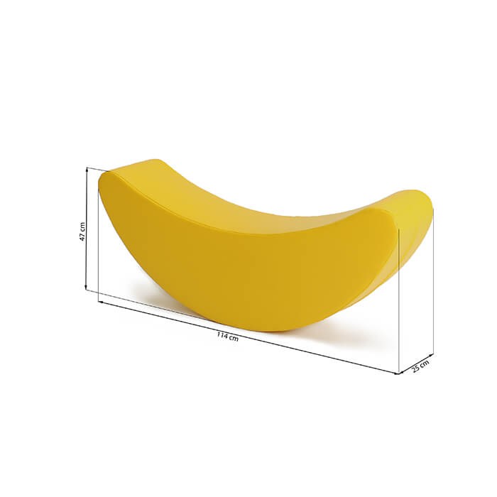 IGLU Soft Play Rocking Toy – Yellow Banana | Nestling