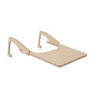 Natural wood platform with handles for Modustep kitchen tower base